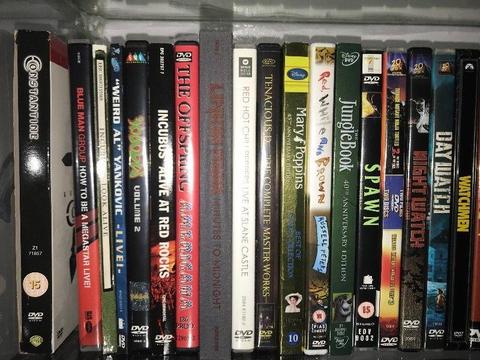 various DVDs