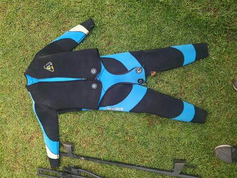 Cressi sub two piece wet suit