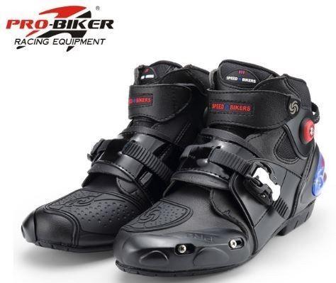 Motorcycle Boots High Ankle leather racing / motocross boots