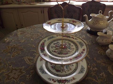 Royal Albert Tree Of Cashmere 3 Tier Cake stand