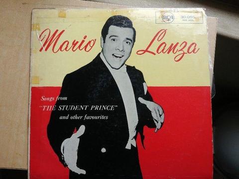 3 x LP Records: Virginia Lee, Min Shaw and Mario Lanza