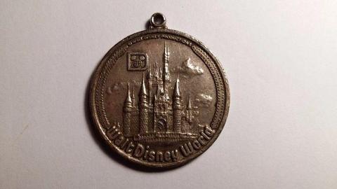 Rare Walt Disney Medal - 50 Years old