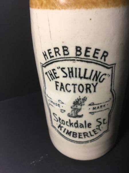The “Shilling” Factory Herb Beer Bottle