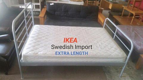 ✔ EXTRA LENGTH Ikea Double Base Set