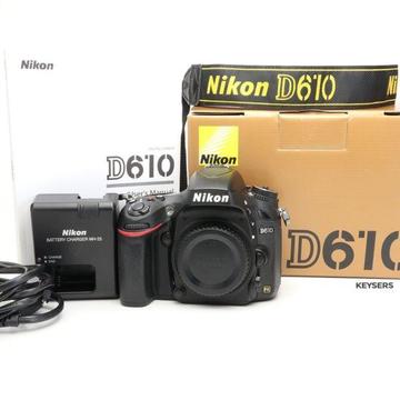 Nikon D610 Body with 10 200 Actuations