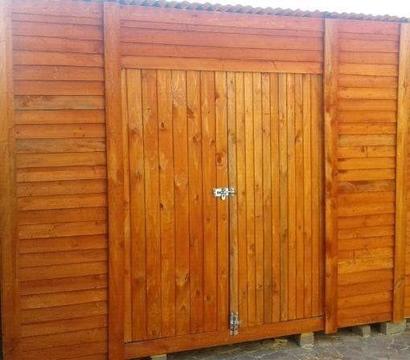 2mx3.5m louver wood double door wendy houses