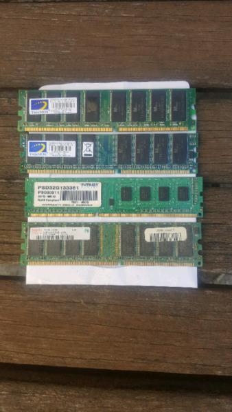 DDR1 Desktop RAM Modules