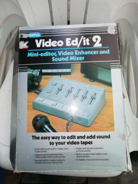 Video audio editor R100