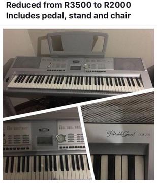 Piano/keyboard reduced price