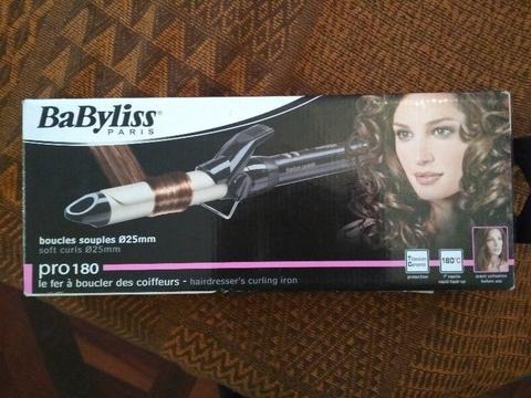 BaByliss curling iron