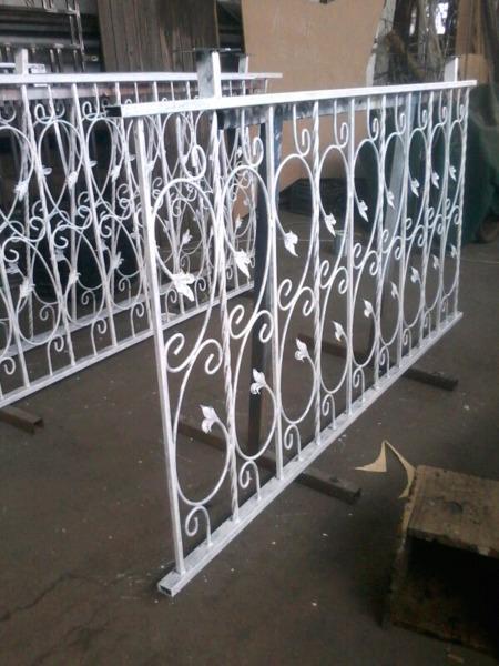 Steel handmade railings