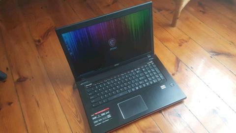 Msi GE 702pc Apache Gaming laptop, i7 4700HQ, 16Gb Ram,500Gb SSD, 17