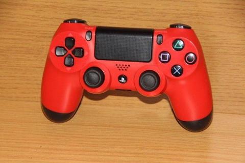 PS4 limited edition red controller