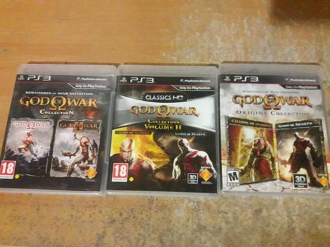PS3 GOD OF WAR COLLECTION