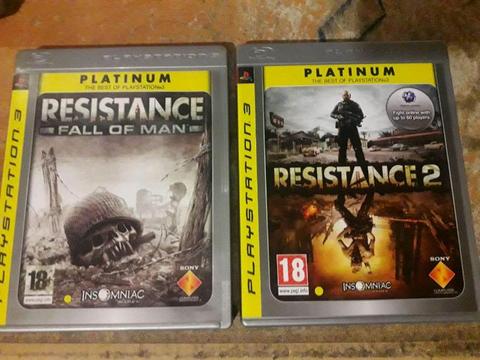 PS3 RESISTANCE COLLECTION