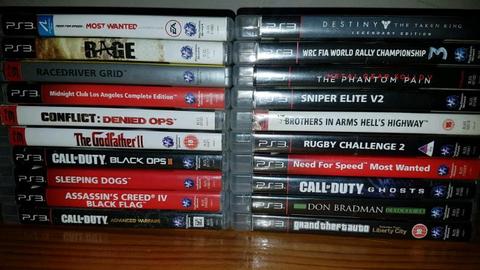 Ps3 games for sale - R100