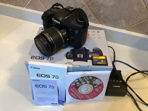 Canon EOS 7D Mk1 + Canon EF-S 18-55mm IS Lens