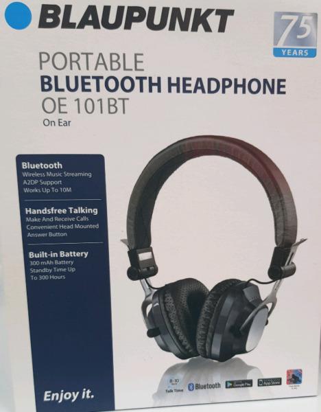 BLAUPUNKT PORTABLE BLUETOOTH HEADPHONE OE 101BT