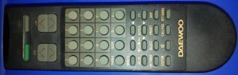 USED Tube Television Remote Controls - Daewoo Controller for Tube TV Models