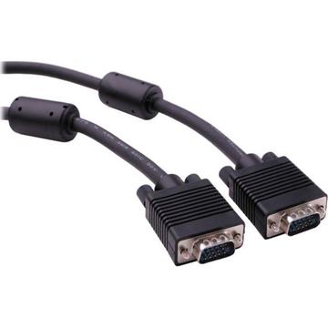 Ugreen 1080P VGA Cable VGA to VGA Flat Cable Male to Male Black Braided High