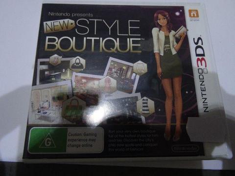 NINTENDO3DS STYLE BOUTIQUE GAME