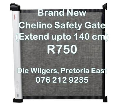 Brand New Chelino Safety Gate (Extend upto 140 cm)