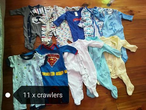 Baby boy bundle clothes . Age 0 to 3 months