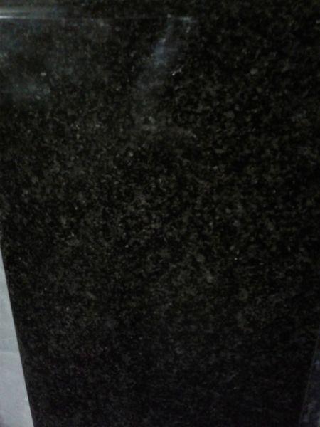 Black kitchen counter quartz