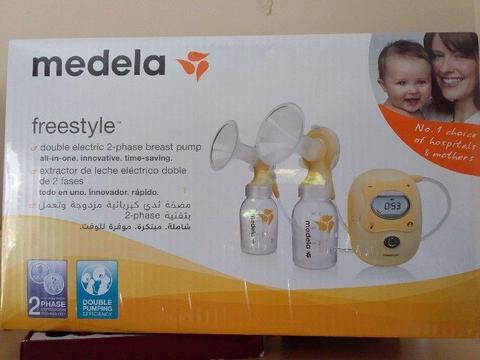 Medela freestyle double electric breastpump
