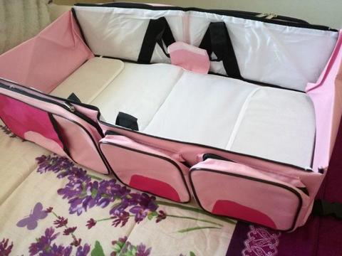 Bed and Travel bag all in one