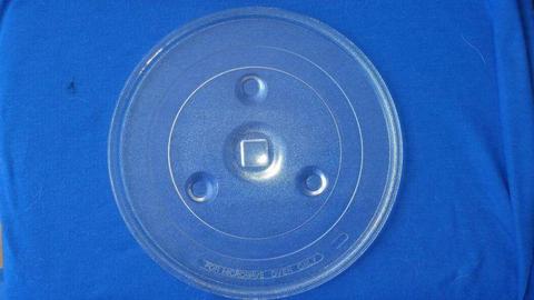 USED Square Drive 275 mm 27 .5 cm 27cm Microwave Glass Plates