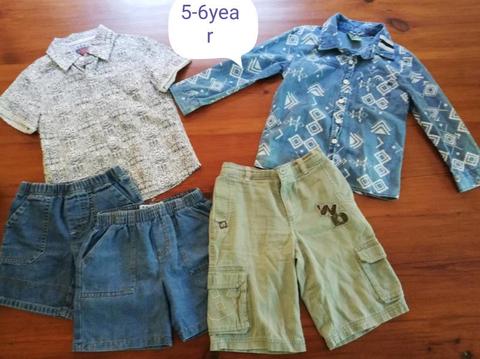 Boys clothes 5to 6 years