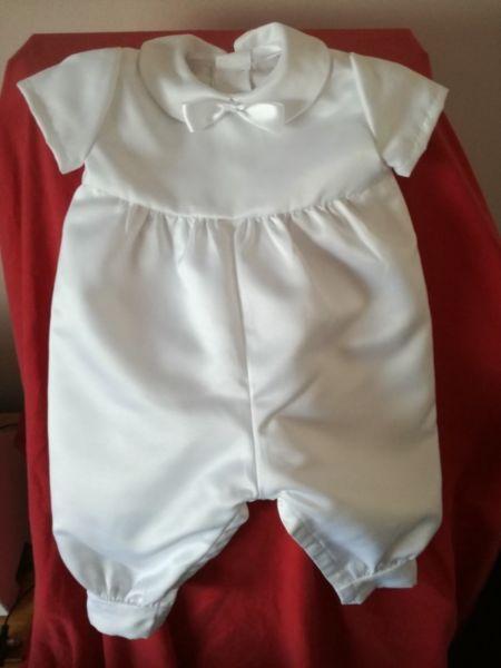 Baby christening outfit