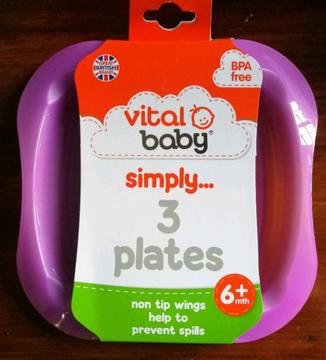 Vital Baby Plate Set