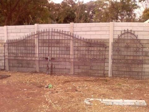 Solid steel gate for sale