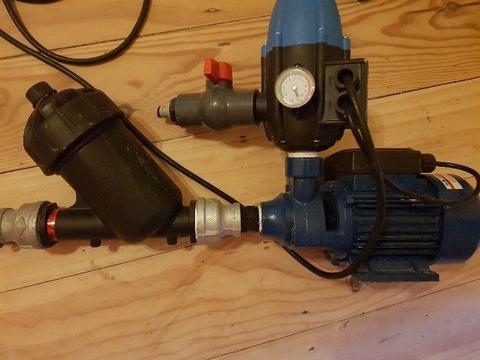 Water pump and controller