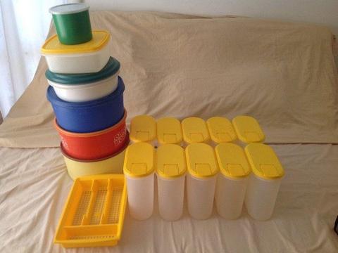 Large Plastic Storage Containers and Cereal Containers