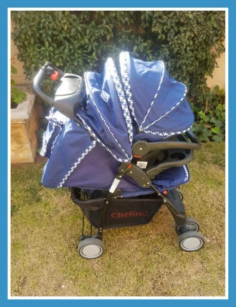 TRAVEL SYSTEM - NEVER USED DUE TO INCORRECT COLOUR