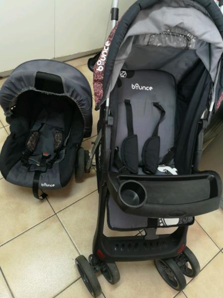 Joie bounce travel system pram