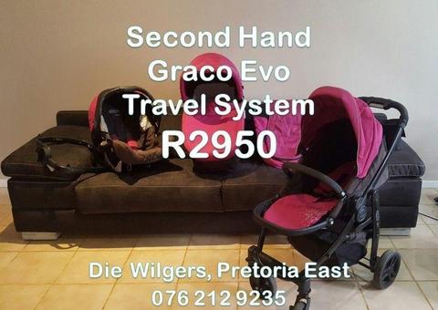 Second Hand Graco Evo Travel System