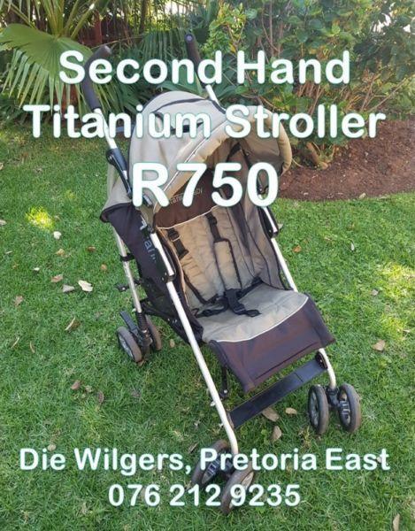 Second Hand Titanium Stroller