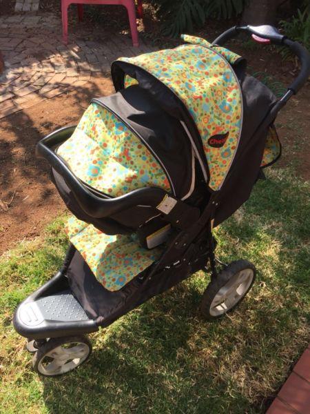 Chelino Travel System Pram and Baby Car Seat