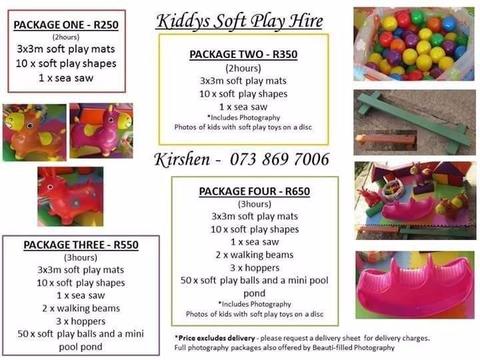 Kiddies SOFT PLAY on SPECIAL
