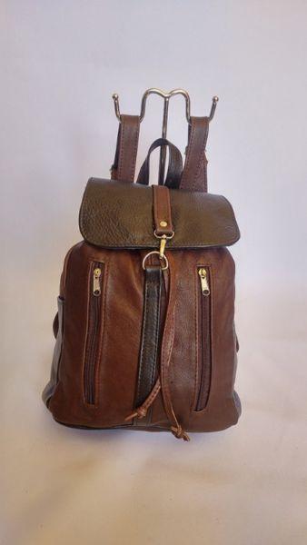 NEW Genuine leather backpack - thriftemporiumct.com