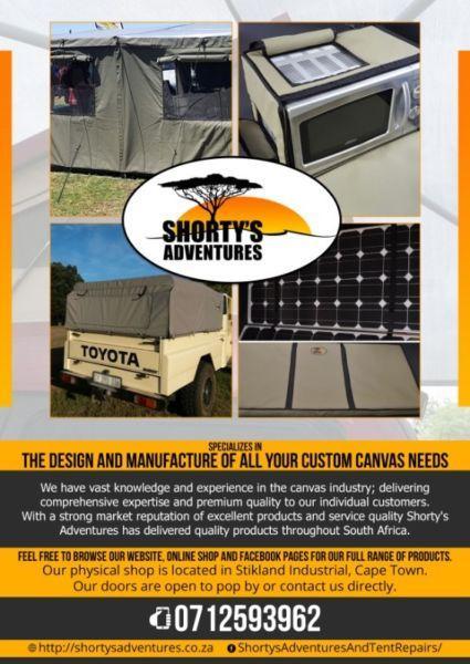 Tent repairs & custom canvas services