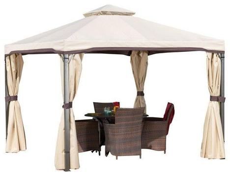 3mx4m Garden Pavilion Gazebo with side walls - 12 month warranty - FREE DELIVERY IN SA