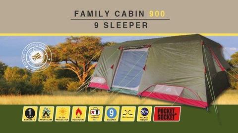 Family Cabin 900 - 9 sleeper Tent
