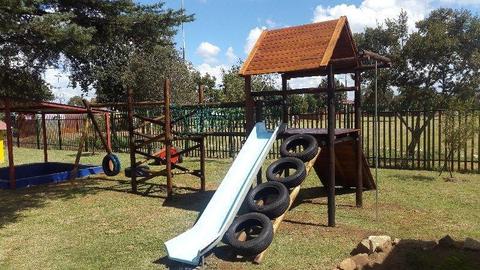 New jungle gym R12000.00 - now R9 990.00 free installation and delivery / Free Sandpit or Monkeybars