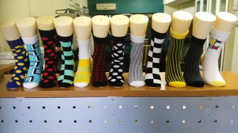 Bamboo fibre happy socks