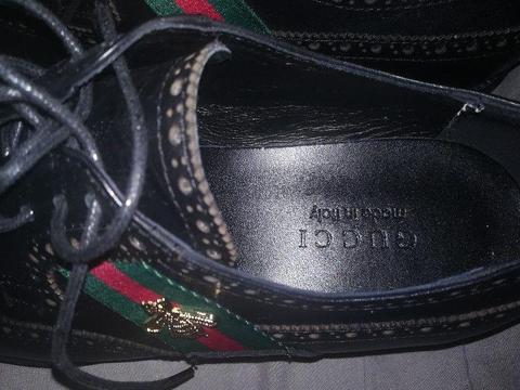 Original Size 8 Gucci Genuine leather shoes